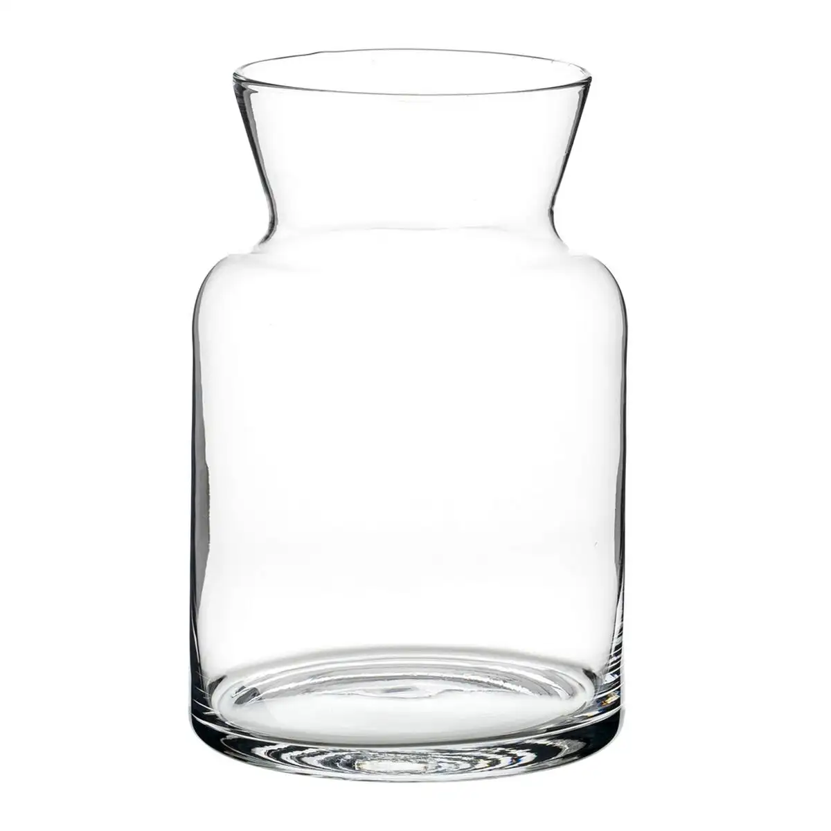 Vase cristal transparent 17 x 17 x 26 cm_1424. DIAYTAR SENEGAL - Votre Passage vers la Découverte. Explorez notre boutique en ligne pour trouver des trésors qui vous attendent, du traditionnel à l'avant-garde.