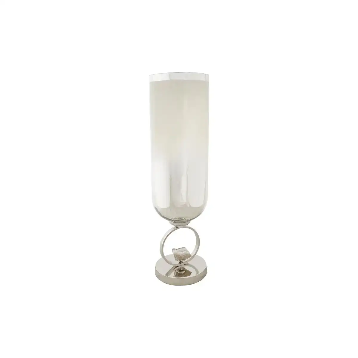 Vase dkd home decor champagne cristal aluminium 15 x 15 x 56 cm_2184. DIAYTAR SENEGAL - Où Choisir Devient une Expérience Personnalisée. Explorez notre boutique en ligne pour découvrir des produits qui s'adaptent à votre style et à votre essence.