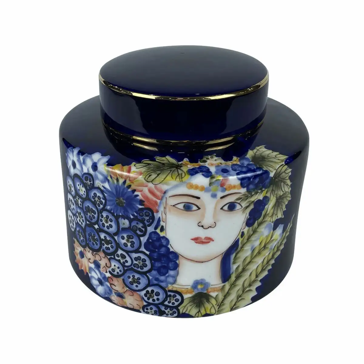 Vase dkd home decor face porcelaine bleu multicolore 17 x 17 x 16 cm_8874. Bienvenue sur DIAYTAR SENEGAL - Où Chaque Détail compte. Plongez dans notre univers et choisissez des produits qui ajoutent de l'éclat et de la joie à votre quotidien.