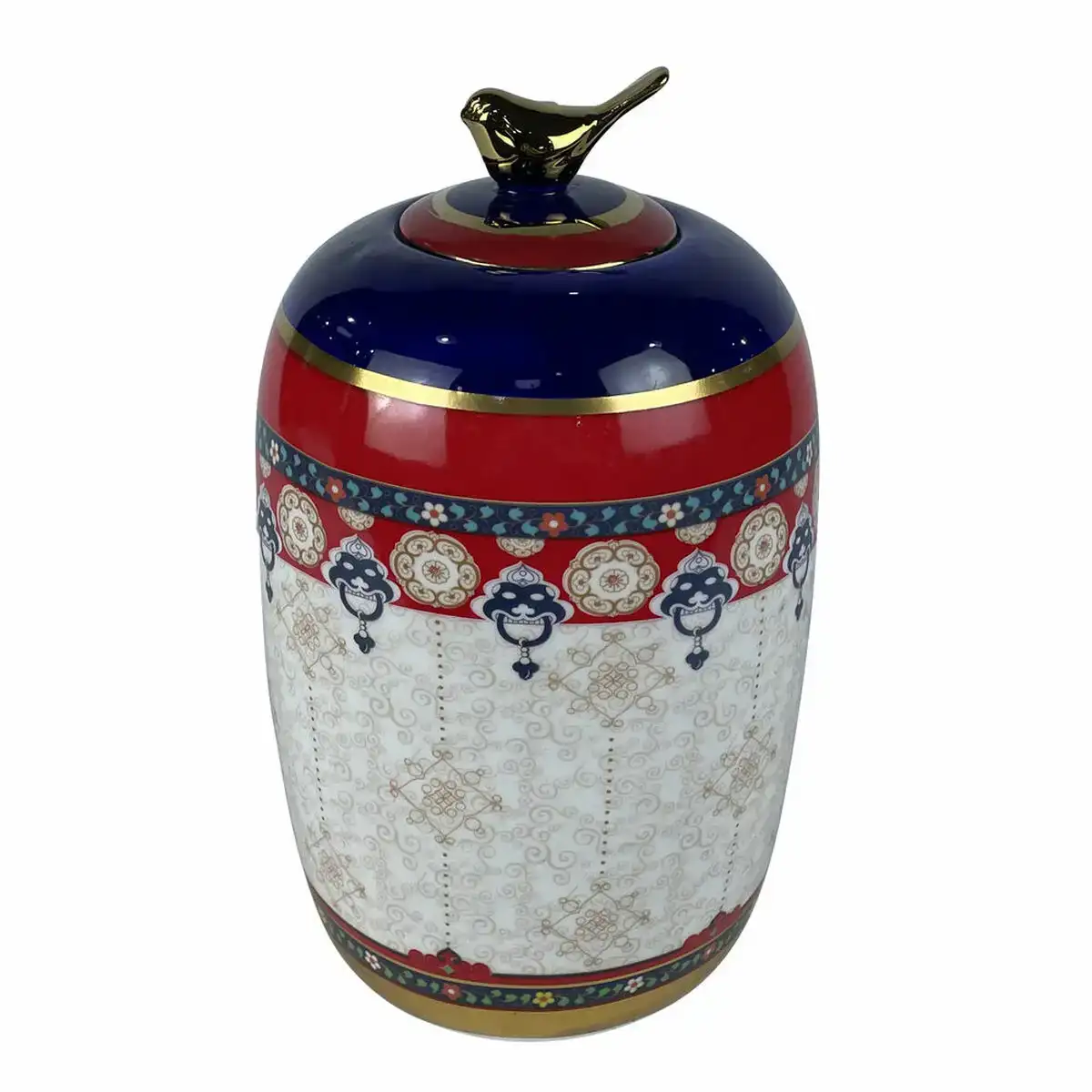 Vase dkd home decor porcelaine multicolore 14 x 14 x 24 cm_8757. Bienvenue chez DIAYTAR SENEGAL - Où l'Authenticité Rencontre l'Accessibilité. Explorez notre sélection abordable et découvrez des articles qui incarnent l'essence du Sénégal.