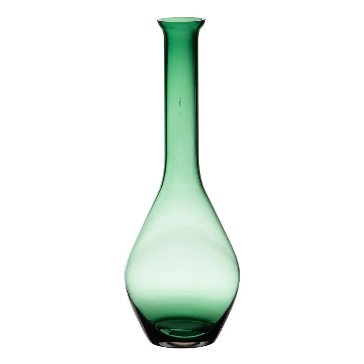 Vase verre vert 12 x 12 x 33 cm_6885. DIAYTAR SENEGAL - Où Choisir Devient un Plaisir. Découvrez notre boutique en ligne et choisissez parmi une variété de produits qui satisferont tous vos besoins.