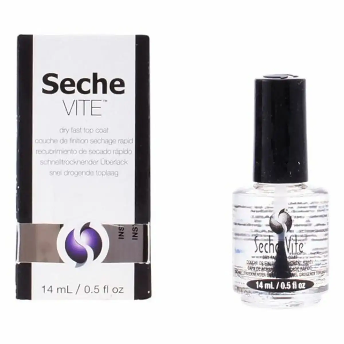 Vernis a ongles top coat seche 14 ml_7805. DIAYTAR SENEGAL - Où Choisir est une Célébration de l'Artisanat Local. Découvrez notre boutique en ligne et choisissez des produits qui incarnent la passion des artisans sénégalais.