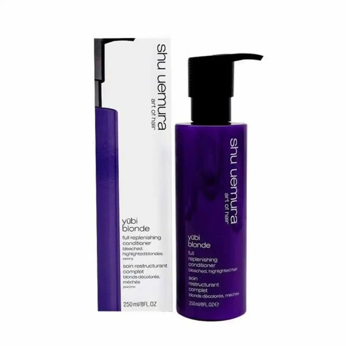 Apres shampooing raviveur de couleur pour cheveux blonds yubi blonde shu uemura 250 ml _6364. DIAYTAR SENEGAL - L'Art de Vivre avec Authenticité. Explorez notre gamme de produits artisanaux et découvrez des articles qui apportent une touche unique à votre vie.
