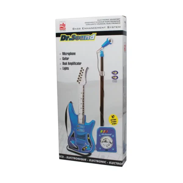 Baby Guitar Reig Microphone Bleu (Reconditionné B). SUPERDISCOUNT FRANCE