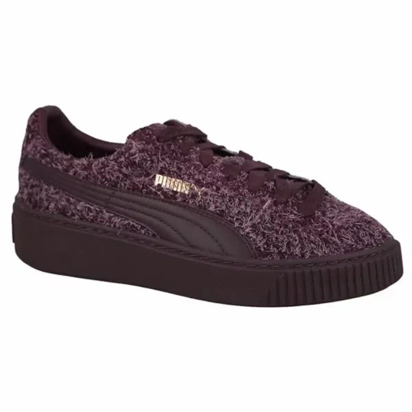 Baskets de sport pour femme Puma Suede Platform Eletal Violet. SUPERDISCOUNT FRANCE