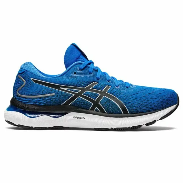 Baskets Homme Asics Gel-Nimbus 24 Bleu. SUPERDISCOUNT FRANCE