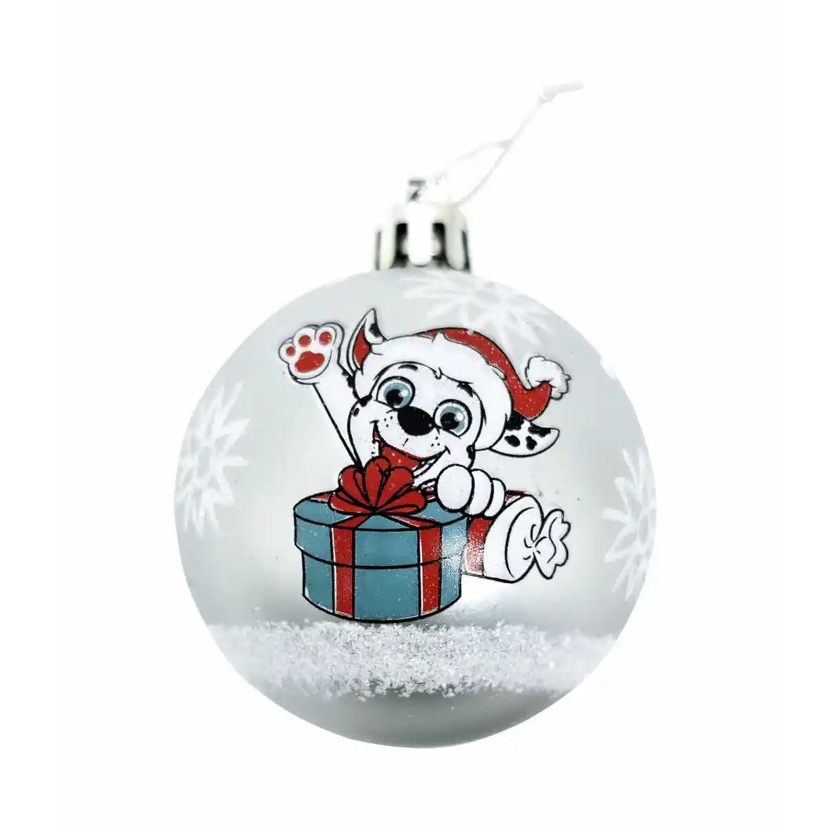 Boule de noel la pat patrouille amitie argent 10unites plastique o 6 cm _7489. Découvrez DIAYTAR SENEGAL - Votre Source de Produits Variés et un Service Exceptionnel. Parcourez nos catégories et bénéficiez d'un service client dévoué, prêt à vous guider à chaque étape.