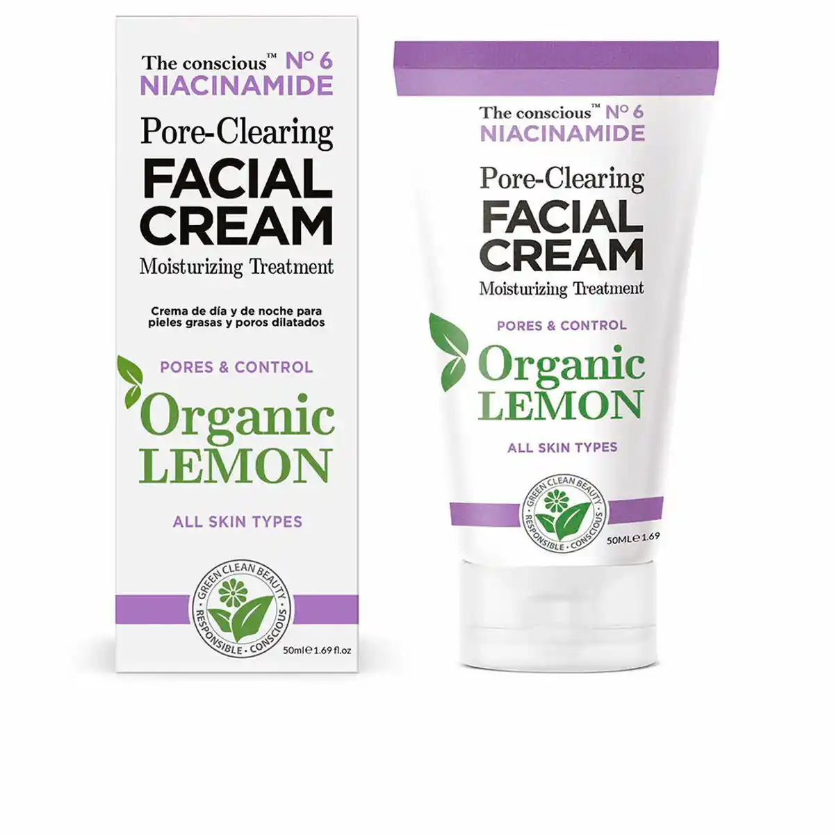 Creme nettoyante the conscious niacinamide citron 50 ml _3970. Entrez dans l'Univers de DIAYTAR SENEGAL - Où l'Innovation Rencontre la Tradition. Explorez notre sélection de produits modernes et traditionnels qui incarnent l'esprit dynamique du Sénégal.