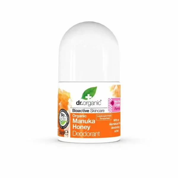 Deodorant roll on dr organic miel de manuka 50 ml _4444. Bienvenue chez DIAYTAR SENEGAL - Où le Shopping Devient un Plaisir. Découvrez notre boutique en ligne et trouvez des trésors qui égaieront chaque jour de votre vie.