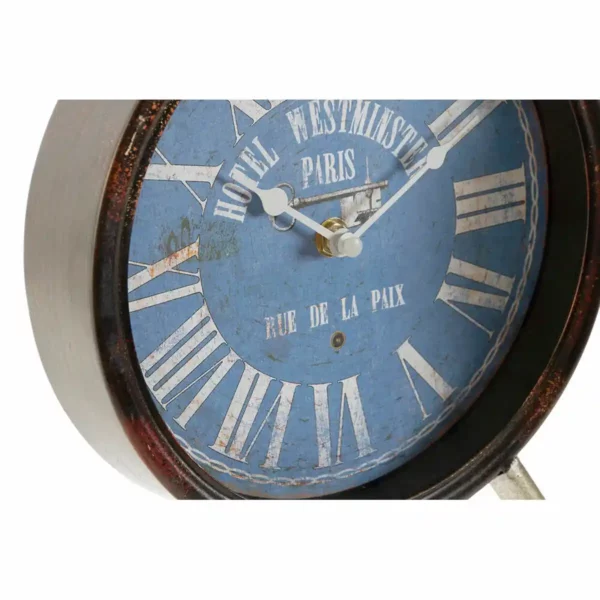 Horloge de table dkd home decor 20 5 x 5 x 24 cm cristal noir bleu metal vintage 2 unites _5569. DIAYTAR SENEGAL - Votre Plaisir Shopping à Portée de Clic. Explorez notre boutique en ligne et trouvez des produits qui ajoutent une touche de bonheur à votre vie quotidienne.