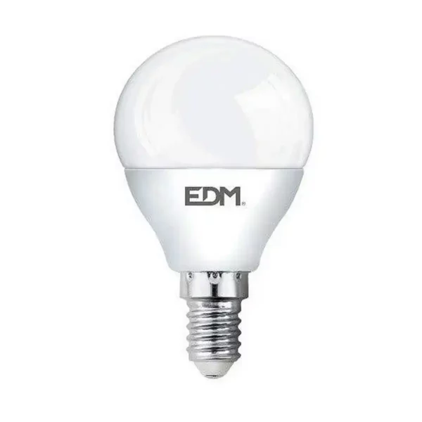 Lampe LED EDM A+ E14 6 W 500 lm (4,5 x 8,2 cm) (3200 K). SUPERDISCOUNT FRANCE