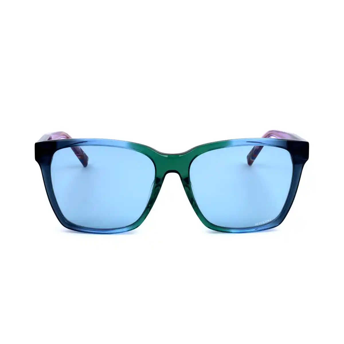 Lunettes de soleil femme missoni mis 0008_s vert azur_5352. DIAYTAR SENEGAL - Là où le Shopping Devient une Expérience. Naviguez à travers notre catalogue diversifié et découvrez des produits qui ajoutent de la couleur et de la passion à votre vie.