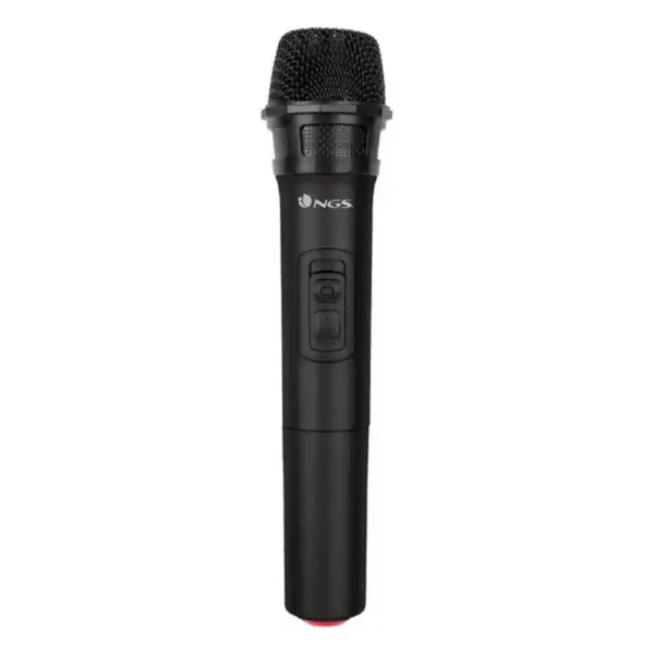 Microphone Karaoké NGS ELEC-MIC-0013 261,8 MHz 400 mAh Noir. SUPERDISCOUNT FRANCE