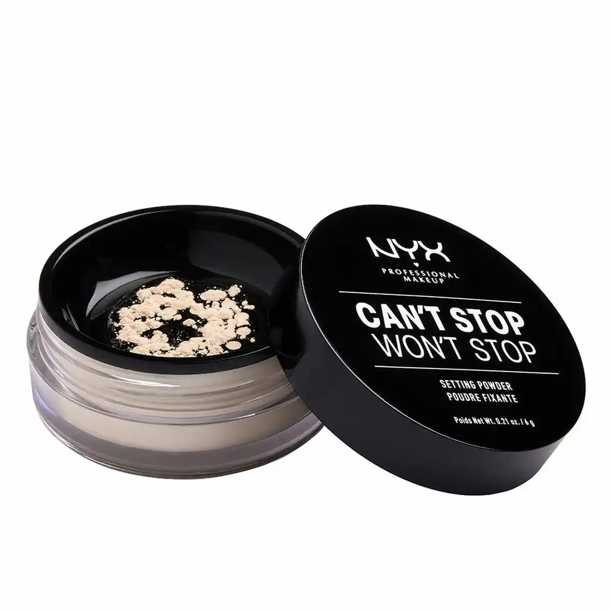 Poudres fixatrices de maquillage nyx can t stop won t stop light 6 g _8219. DIAYTAR SENEGAL - Où Chaque Produit a sa Place. Parcourez notre catalogue et choisissez des articles qui s'intègrent parfaitement à votre style et à votre espace.