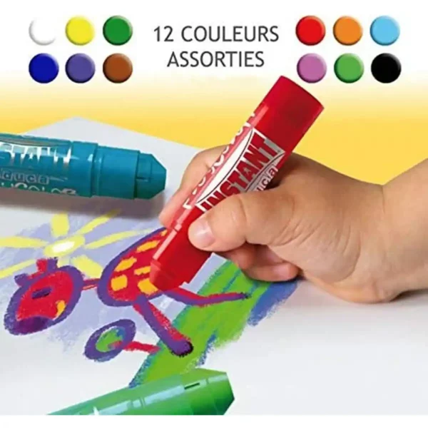 Set de peinture PLAYCOLOR Basic Metallic Fluor Multicolore 24 Pièces. SUPERDISCOUNT FRANCE