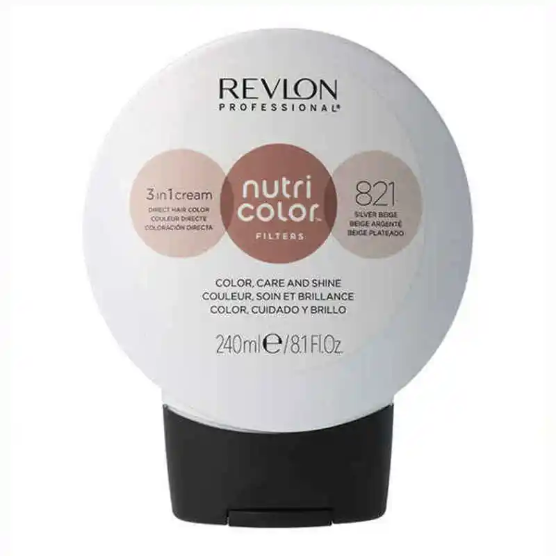 Teinture permanente nutri color revlon 821 beige 240 ml _7474. DIAYTAR SENEGAL - L'Art de Vivre le Shopping Authentique. Découvrez notre boutique en ligne et trouvez des produits qui célèbrent la culture et l'héritage du Sénégal.