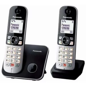 Téléphone sans fil Panasonic Corp. KX-TG6852SPB DUO Noir. SUPERDISCOUNT FRANCE