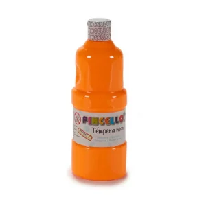 Tempera Neon Orange 400 ml Multicolore. SUPERDISCOUNT FRANCE