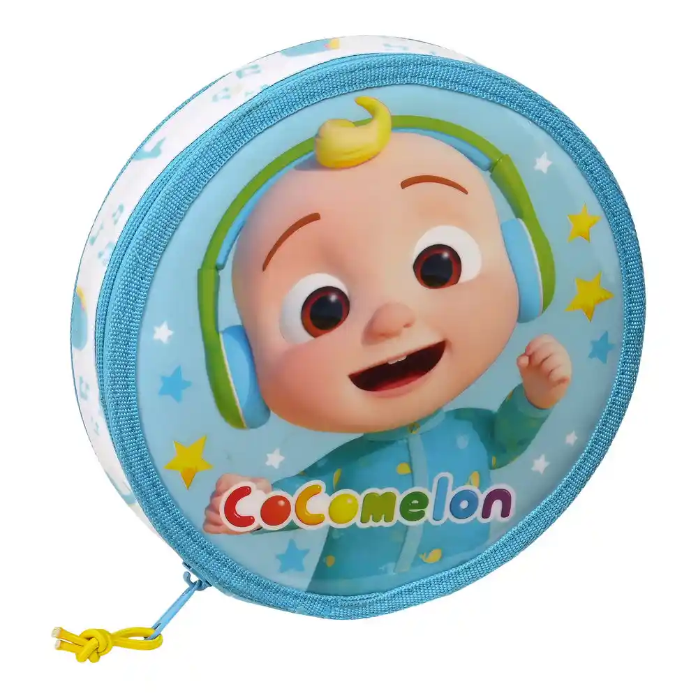 Trousse CoComelon Circulaire Bleu Blanc Multicolore (18 Pièces). SUPERDISCOUNT FRANCE