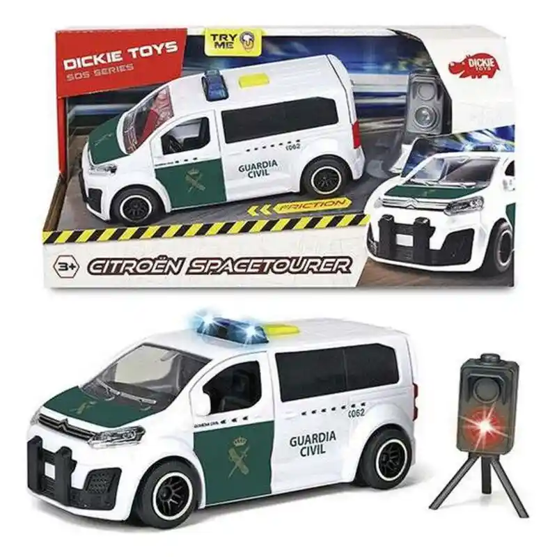 Voiture de Police Simba Citroën Spacetourer (15 cm). SUPERDISCOUNT FRANCE