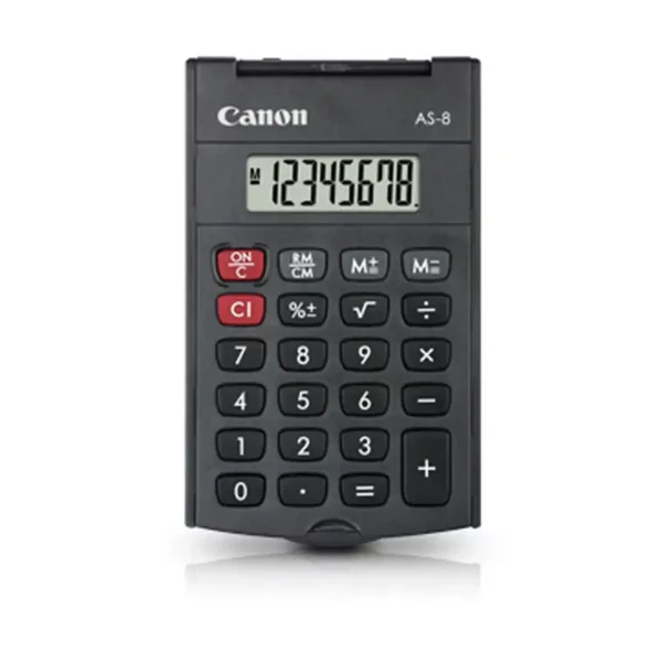 Calculatrice Canon AS-8. SUPERDISCOUNT FRANCE