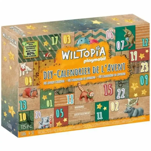 Calendrier de l avent playmobil 71006 wiltopia_4238. DIAYTAR SENEGAL - Là où la Qualité est Non Négociable. Parcourez notre boutique en ligne pour découvrir des produits qui incarnent le raffinement et l'excellence du Sénégal.