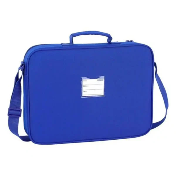 Cartable Real Zaragoza Bleu (38 x 28 x 6 cm). SUPERDISCOUNT FRANCE