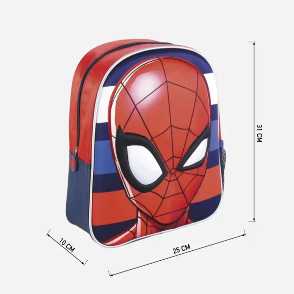 Cartable Spiderman Rouge (25 x 31 x 10 cm). SUPERDISCOUNT FRANCE