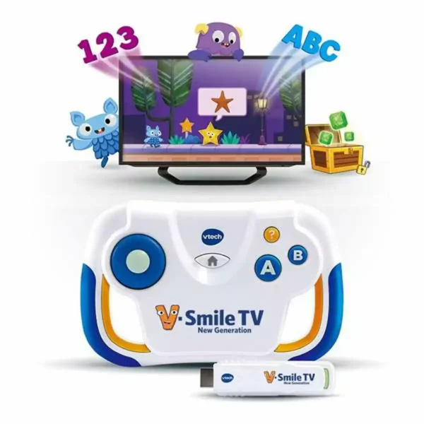 Console de jeu portable Vtech V-Smile TV. SUPERDISCOUNT FRANCE