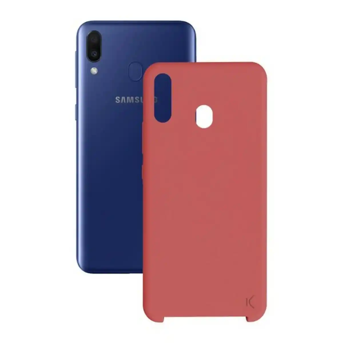Coque samsung galaxy m20 ksix soft rouge_1044. DIAYTAR SENEGAL - Où Chaque Détail Fait la Différence. Parcourez notre sélection soignée et choisissez des articles qui rehaussent votre quotidien, du fonctionnel à l'esthétique.