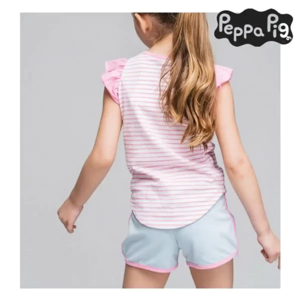 Ensemble de vetements peppa pig rose_7234. DIAYTAR SENEGAL - L'Art de Vivre en Couleurs. Découvrez notre boutique en ligne et trouvez des produits qui ajoutent une palette vibrante à votre quotidien.