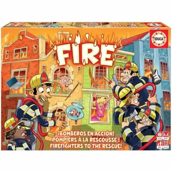 Jeu de société Educa Fire (FR). SUPERDISCOUNT FRANCE