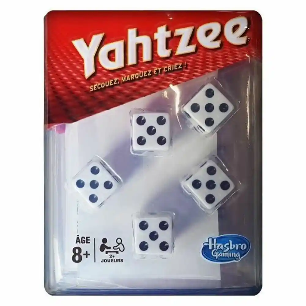 Jeu de société Hasbro Yahtzee (FR). SUPERDISCOUNT FRANCE