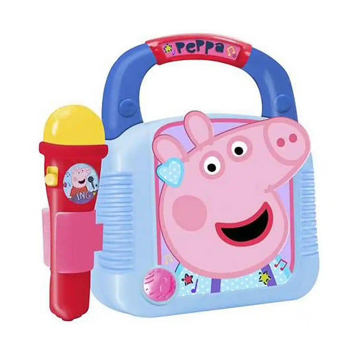 Jouet Musical Peppa Pig 22 x 23 x 7 cm Microphone MP3. SUPERDISCOUNT FRANCE