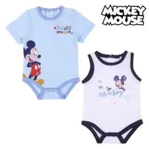 Justaucorps Mickey Mouse Bleu/Blanc (2 uds). SUPERDISCOUNT FRANCE