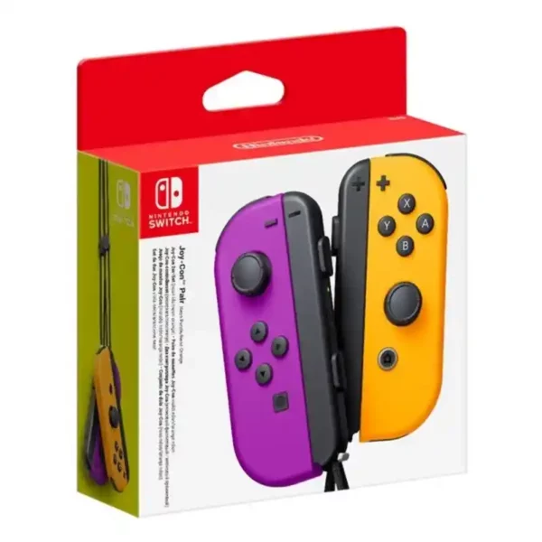 Manette de jeu sans fil Nintendo Joy-Con Violet Orange. SUPERDISCOUNT FRANCE