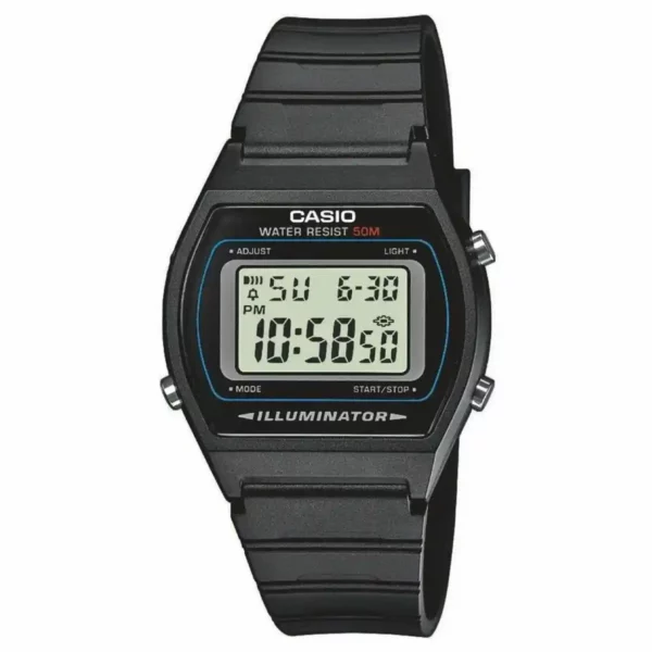 Montre Unisexe Casio W-202-1AVEF Noir Numérique. SUPERDISCOUNT FRANCE