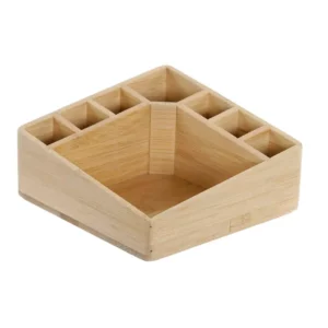 Organisateur DKD Home Decor AS-173356 Naturel 14 x 14 x 7 cm. SUPERDISCOUNT FRANCE