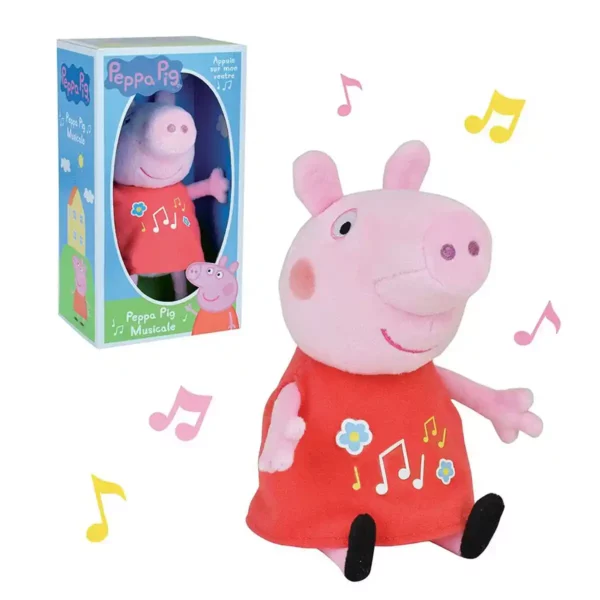 Peluche Jemini Peppa Pig Musical 20 cm. SUPERDISCOUNT FRANCE