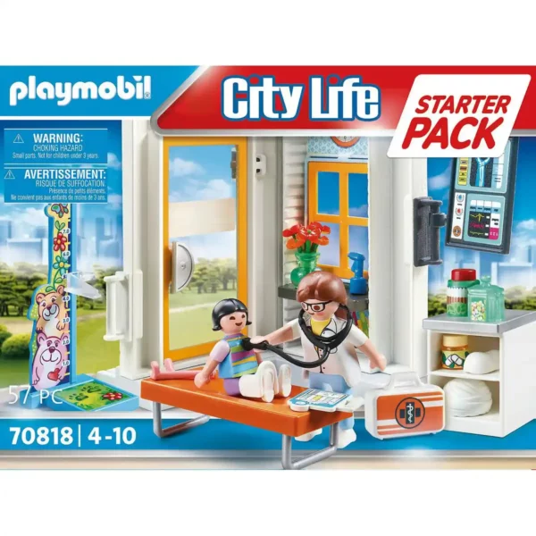 Playset Playmobil 70818 Kids Doctor 57 pièces. SUPERDISCOUNT FRANCE