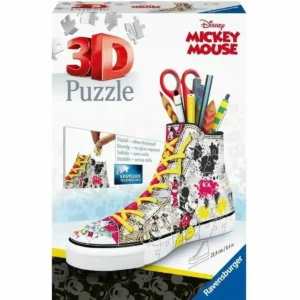 Puzzle 3D Ravensburger Sneaker Mickey Mouse (108 pièces). SUPERDISCOUNT FRANCE