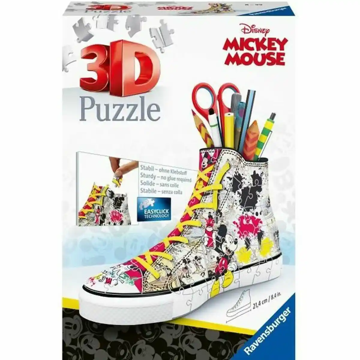 Puzzle 3D Sneaker Super Mario - Ravensburger - 108 pièces - Sans