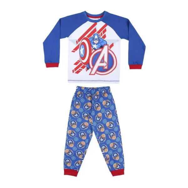 Pyjama enfant the avengers bleu_6066. Bienvenue sur DIAYTAR SENEGAL - Où Chaque Produit a son Charme. Explorez notre sélection minutieuse et trouvez des articles qui vous séduisent et vous inspirent.