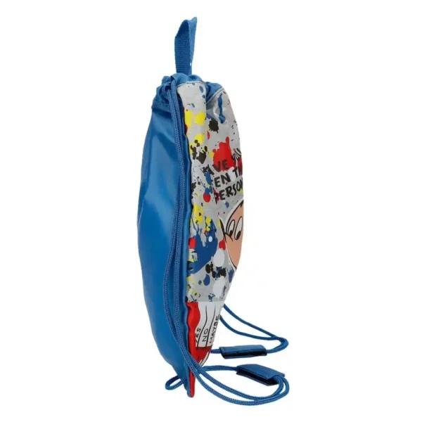 Sac à Dos à Cordes Joumma Mickey Bleu. SUPERDISCOUNT FRANCE