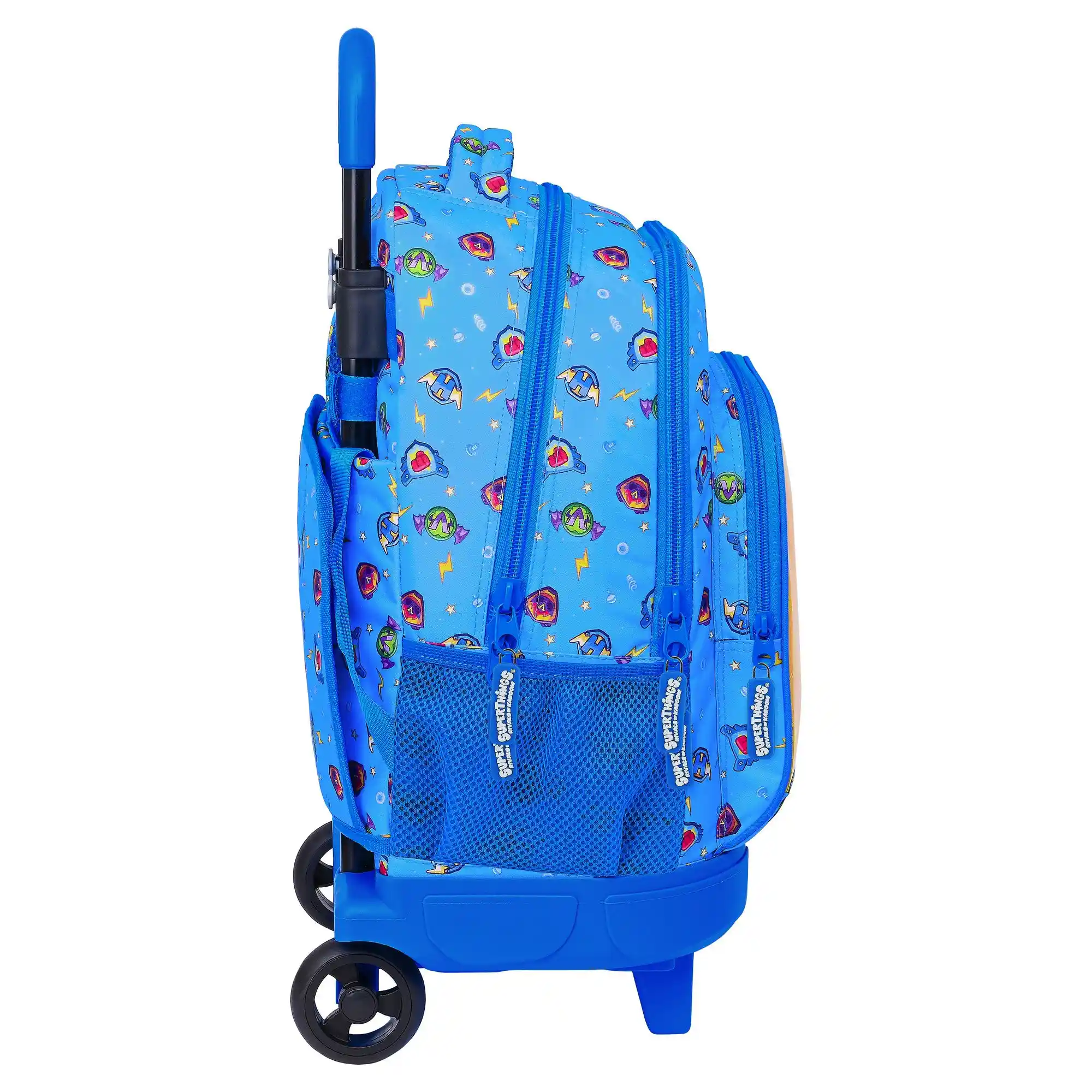 Sac a dos scolaire a roulettes superthings serie 7 bleu multicolore 22 l_3989. DIAYTAR SENEGAL - Où Chaque Produit est une Promesse de Qualité. Explorez notre boutique en ligne et choisissez des produits qui répondent à vos exigences élevées.