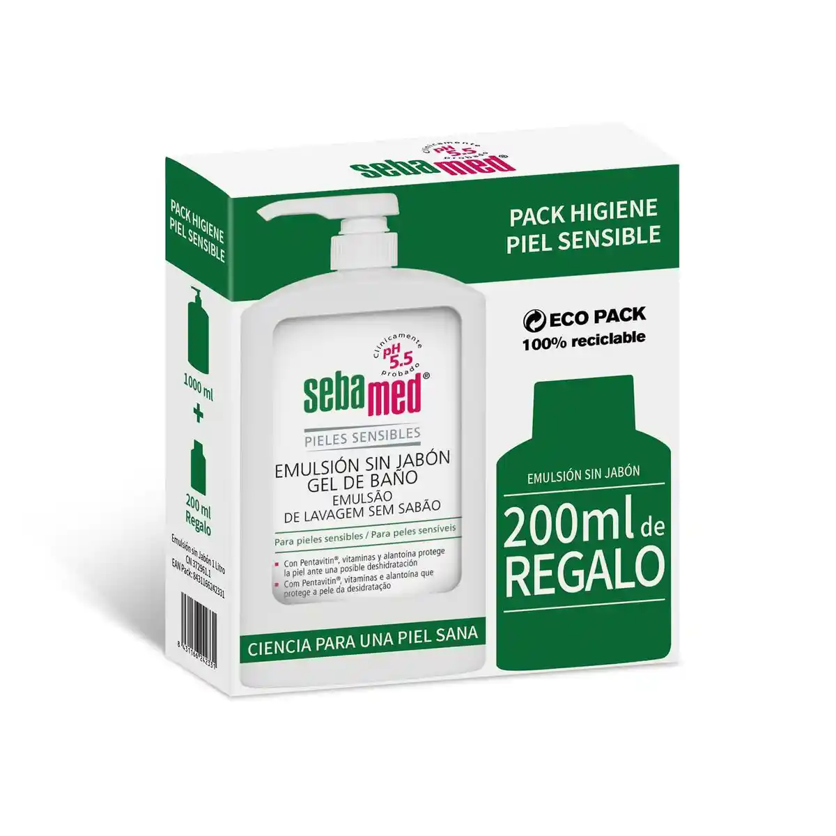 Set d hygiene sebamed diary bath lotion sans savon 2 pcs _2449. Entrez dans l'Univers de DIAYTAR SENEGAL - Où Chaque Produit a une Signification. Explorez notre gamme diversifiée et découvrez des articles qui résonnent avec votre vie.