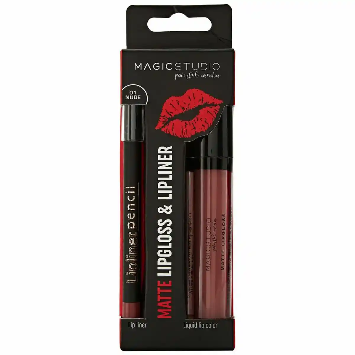 Set de maquillage magic studio matte lipgloss lipliner 2 pcs _6626. DIAYTAR SENEGAL - Votre Plateforme Shopping, Votre Choix Éclairé. Explorez nos offres et choisissez des articles de qualité qui reflètent votre style et vos valeurs.