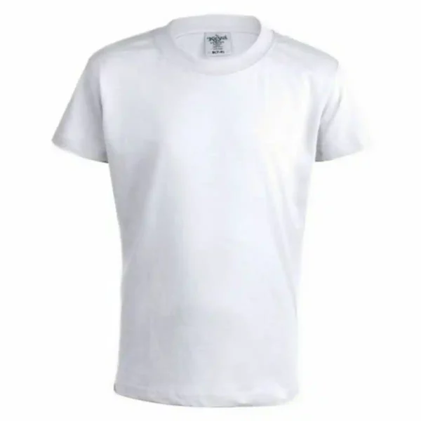 T-shirt à manches courtes pour enfant 145873 Blanc. SUPERDISCOUNT FRANCE