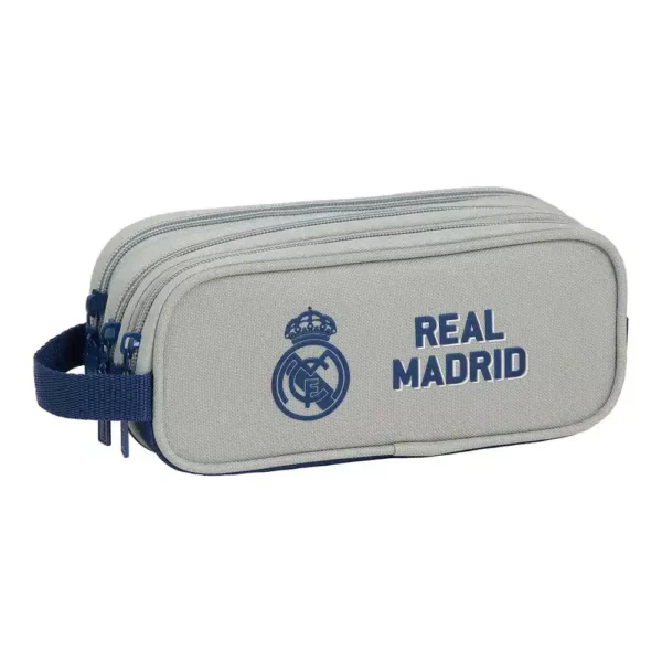 Cas scolaire Real Madrid C.F. Gris Pierre Bleu Marine (21 x 8,5 x 7 cm). SUPERDISCOUNT FRANCE