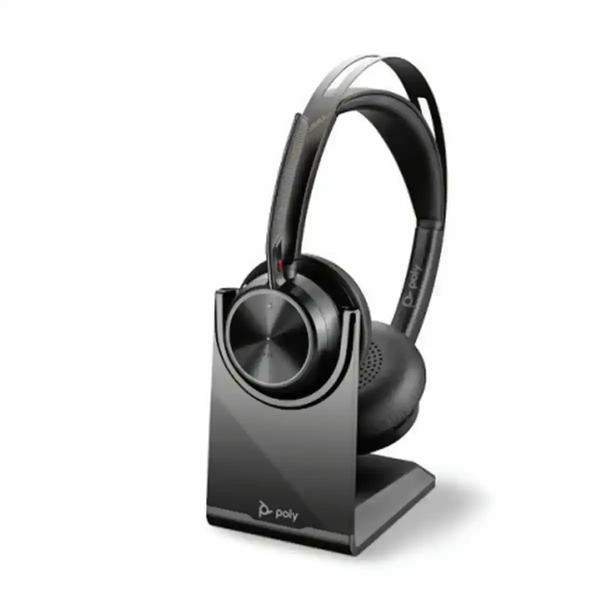 Casque avec Microphone Poly 213726-02 Noir. SUPERDISCOUNT FRANCE